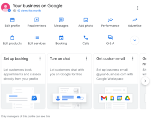 How to manage Google Business profile listing Tina Reed Johnson